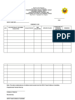 Landscape Format of SOCO Forms