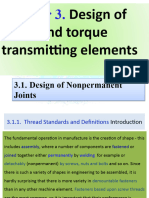 3 1 1 Design of Nonpermanent Joints 3 1 2 Mechanics of Power S