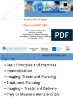 Physics of SBRT - SRS - RCC - JLG 2020 - Final