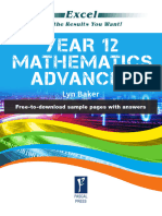 Excel Year 12 Mathematics Advanced Online Resource 2020