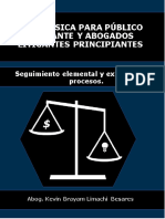 Guía Básica para Público Litigante y Abogados Litigantes Principiantes