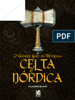 O Grande Livro Da Mitologia Celta e Nórdica - CLAUDIO BLANC - Camelot Editora