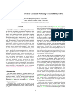 Rethinking Optical Flow From Geometric Matching Consistent Perspective