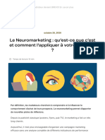 Le Neuromarketing - Qu'est-Ce Que C'est Et Comment L'appliquer À Votre Business