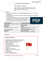 Paediatric Guidelines Bells Palsy 2020