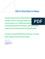 Installation of ESRS Virtual Edition (ESRSVE) On VMware