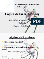 Lógica de Relaciones