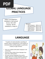 Global Language Practices