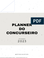 Planner DO Concurseiro: Setembro