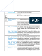 Nouvelle Forme Du Rapport de Lauditeur Conforme Aux ISA