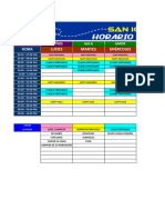 Formato Horario Personal 2020