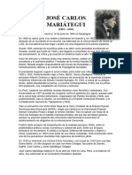 BIOGRAFÍA - José Carlos Mariátegui