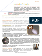 Dermatofitos y Pioderma