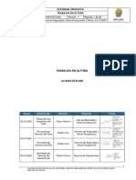 JU-SSO-STD-020 Estandar de Trabajos en Altura V1