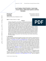 Learning-Enhanced Nonlinear Model Predictive Control Using Knowledge-Based Neural Ordinary Differential Equations and Deep Ensembles