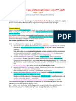 8 - Histoire Des Pratiques Physiques Au 19ème Siècle (1889-1918)