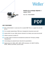 Datasheet - Station de Soudage Digitale 1 Canal 70 W - T0053298699