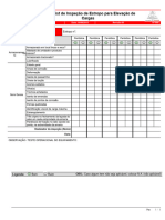 IT G 09 001 - Check List 068 - Rev 03 - Estropo para Elevação de Cargas