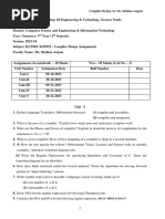 CD Assignment 1,2,3,4,5