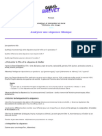 Analyser Une Sequence Filmique