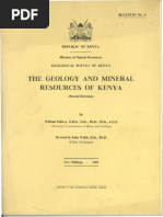 The Geology and Mineral Resources of Kenya