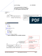 Chapitre 5 Les Structures Partie 2