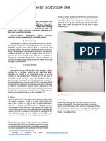 Solar Scarecrow Bot: Abstract-This Paper Presents The Design, Development, and