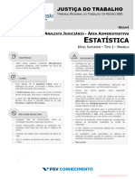 Analista Judiciario Area Administrativa Estatistica