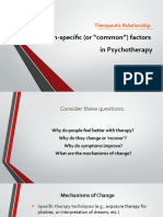 Non-Specific (Or Common) Factors (PP Slides)