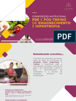 E BookComposioNutricionalPrePs TreinodeEmagrecimentoeHipertrofia