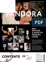 Pandora Sustainability Report 2022