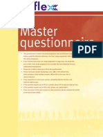 REFLEX Master Questionnaire Layout