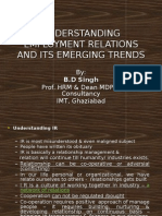 EMERGING INDUSTRIAL RELATION SCENARIO - PPT (IGNOU)