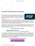 Aprender Língua Gestual Portuguesa