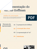 Aulas 1 e 2 (Pós) - Goffman