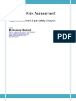 Hazard & Risk Assessment Manual