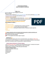 Anatomy & Physiological Alteration of Central Neuraxial Blocks