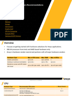 2023 02 Ansys General Hardware Recommendations