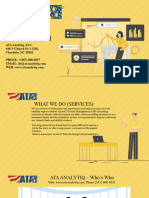 ATA Analytiq Company Brochure - Updated