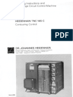 Mounting Instructions and Interchange Circuit Control-Machine Heidenhain TNC 145C Controuring Control 22227723