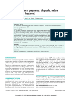 Caesarean Scar Pregnancy. Diagnosis, Natural History and Treatment (Curr Opin Obstet Gynecol - Oct 2022)