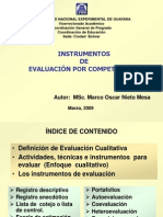 Instrumentos de Evaluacion Por Competencias V 29052009