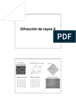 3 Difracci N de Rayos X 2011