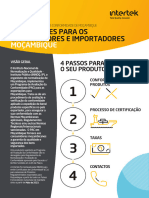 Mozambique CAP Exporter and Importer Guidelines-Portuguese