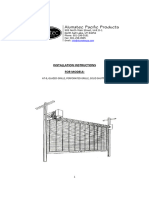 Rolling Installnstructions