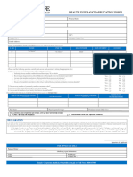 Individual Health Proposal Form