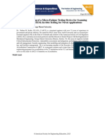 Designing and Building of A Micro Fatigue Testing Device For Scanning Electron Microscope Sem in Situ Testing For Naval Applications