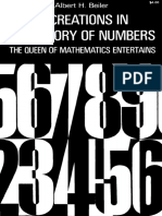 Albert H Beiler - Recreations in The Theory of Numbers - The Queen of Mathematics Entertains (2nd)