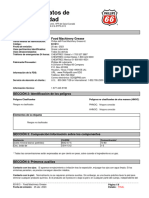 Ficha de Datos de Seguridad: SECCIÓN 1: Identificación Food Machinery Grease