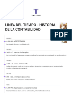 LINEA DEL TIEMPO - HISTORIA DE LA CONTABILIDAD Timeline - Timetoast